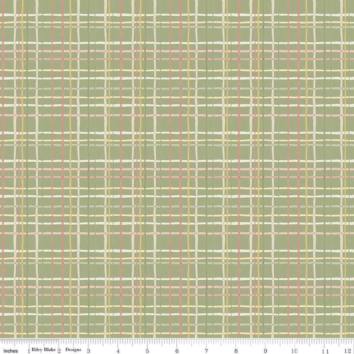 Love Me More Plaid Green