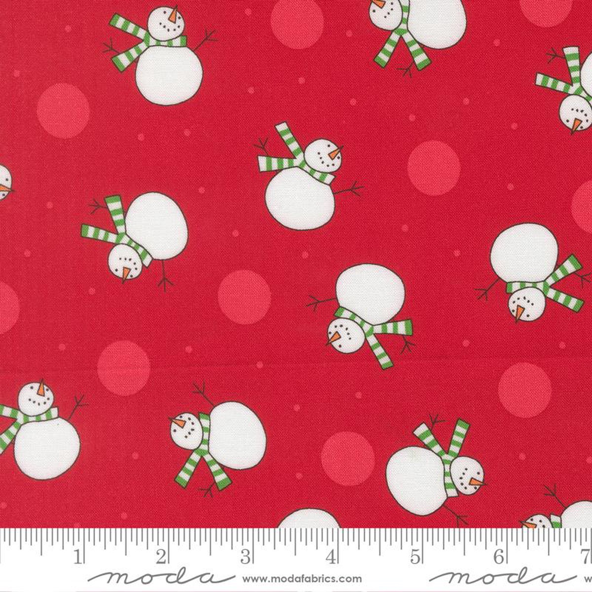 22501 14 Snow Time Poinsettia Red